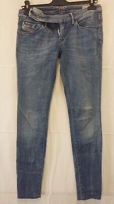 jeans diesel lowky stretch slim diritto azzurro taglia W 27 28 29 30 31 32