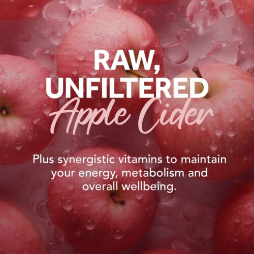 Zipvit Apple Cider Vinegar Gummies 1000mg with The Mother & Vitamins B6 and B12 - Picture 3 of 5