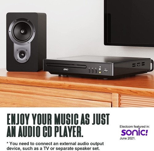 DVD Players for Smart TV with HDMI DVD Players That Play All Regions Simple - Picture 3 of 8