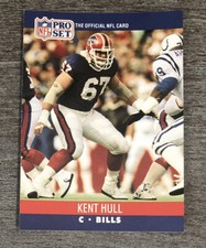 Kent Hull 1990 Pro Set Bills #438  *C775*