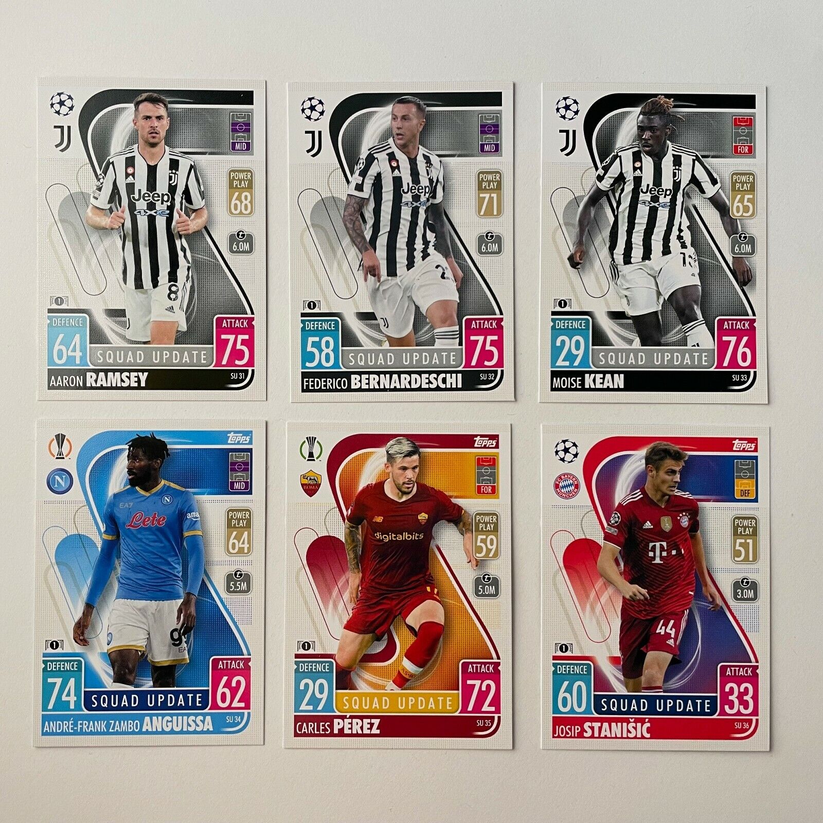 Topps Match Attax Extra Season 2021/2022 - Squad Update - Base Set Single Cards - Picture 43 of 73