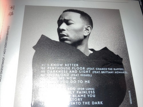 Darkness and Light John Legrnd NEW Sealed CD Case Cracked Love Me Now Miguel - Picture 2 of 2