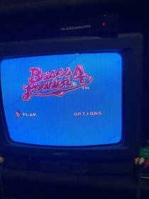Famicom NES Game Super JY-043 4in1 FC Genjin,Robocco Wars,Bases Loaded,Rockman 3
