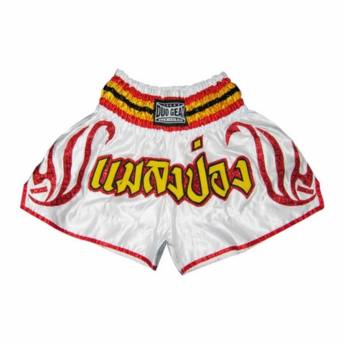 WHITE 'SCORPION' MUAY THAI KICKBOXING SHORTS (S - XL) (Kids - Adults) - 第 4/5 張圖片