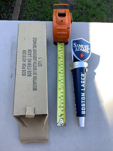 Samuel Adams Boston Lager Spiral Bier Zapfhahn Griff 9,5" READY FOR THE MAN CAVE - Bild 1 von 2