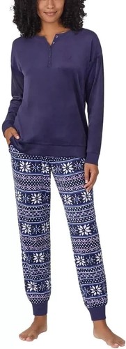 Nautica Women's 2 Piece Fleece Pajama Sleepwear Set(1812934) - Picture 28 of 41