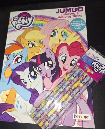 My Little Pony Coloring & Activity Kids Book: 80 Pages Character & Free pencils