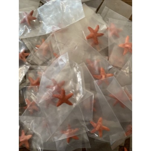 48 pieces orange Starfish Buttons DIY small cute shirts dress - Picture 2 of 9