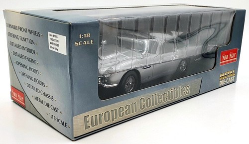 Sunstar 1/18 Scale Diecast - 1005 Aston Martin DB5 1963 - Silver Grey - Picture 5 of 5