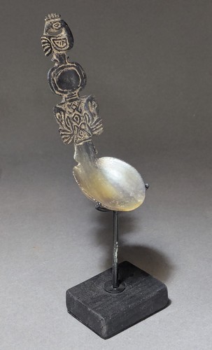 Cuchara cuerno ceremonial tallado #cuchara - Timor - Indonesia - - Imagen 3 de 15