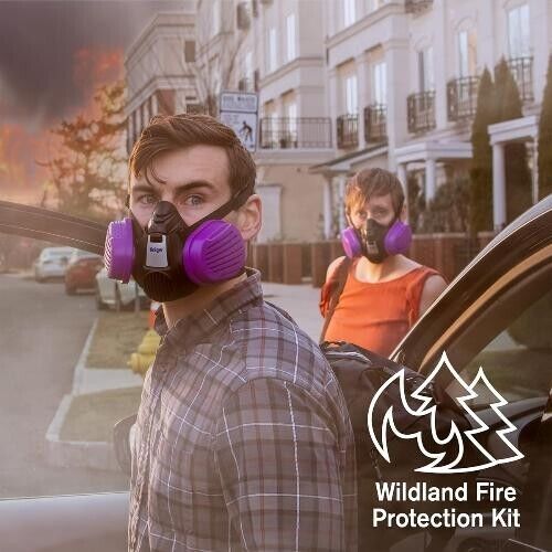 Wildland Respiratory Protect Kit (Medium or Large) - Picture 1 of 3