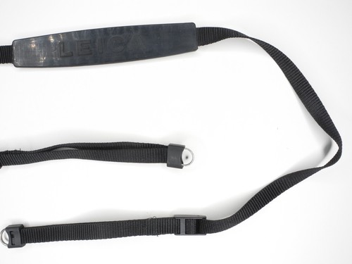 (READ!!!) Leica 14312 Black Camera Neck Strap w/ Lugs For M2 M3 M4 M5 M6 & More - Picture 3 of 14