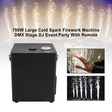 700W Large Cold Spark Firework Machine DMX Stage DJ Event Party With Remote 4