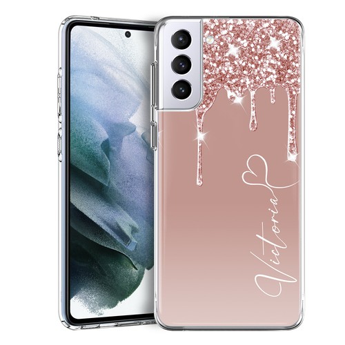 Personalised Name Case For Samsung Galaxy S23 S25 S24 Ultra Slim TPU Phone Cover - Picture 14 of 110