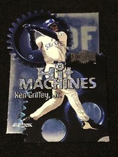 2000 Skybox METAL Baseball KEN GRIFFEY JR HIT MACHINES DIECUT, NM, Mariners HOF