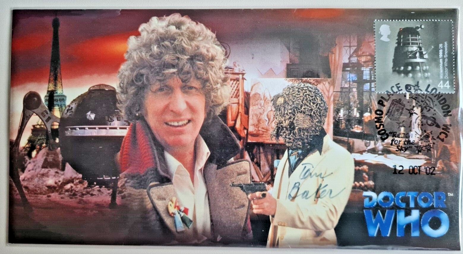 DR/DOCTOR WHO - CLASSIC DOCTOR WHO AUTOGRAPHED/SIGNED COMMERATIVE STAMP COVERS - Picture 74 of 138