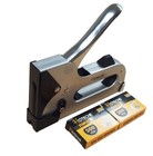Heavy Duty Hand Staple Gun Tacker 6-14mm 1/4" To 9/16" with 1000 Staples