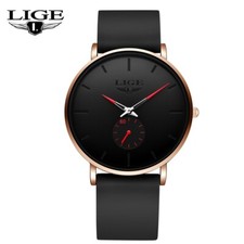 Men's Stylish Watch Ultra-thin Quartz Analog 3ATM Waterproof Luxury Wristwatch