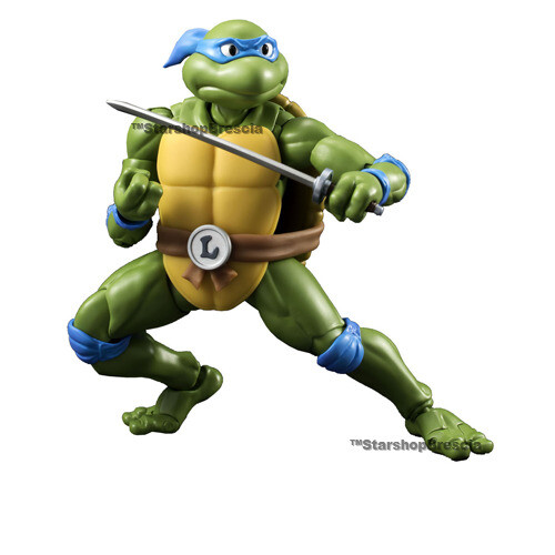TMNT - Ninja Turtles Leonardo S.H. Figuarts Action Figure Exclusive Bandai - Imagen 1 de 7