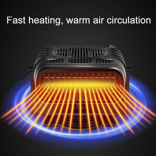 12V 120W Car Heater Portable Electric Heating Fan Defogger Defroster Demister - Picture 7 of 7