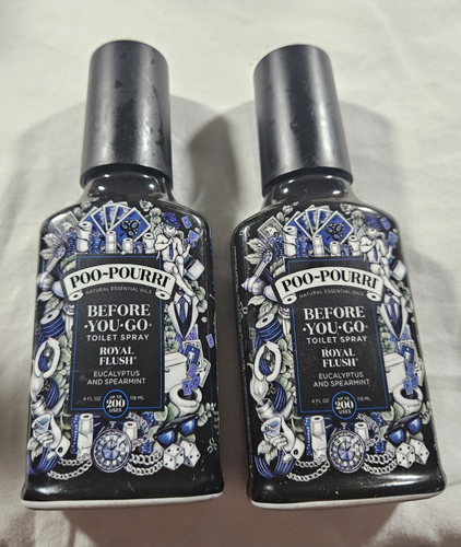 Poo-Pourri Bevor Sie auf die Toilette gehen Spray Minze und Eukalyptus 4 Unzen - Menge 2