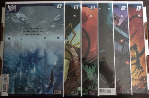 Alien #1-5 + Annual VF/NM and Higher Grades Complete Set Marvel Comics Horror