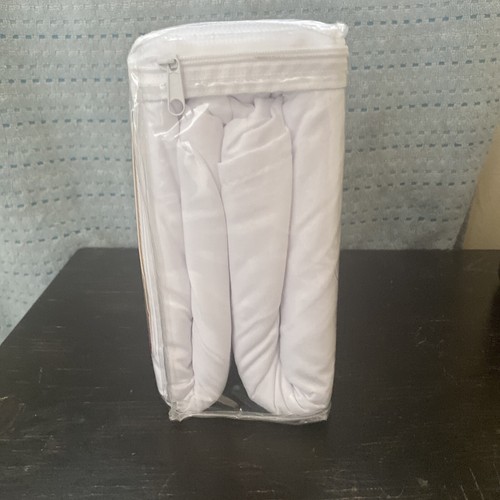 New Mellanni Fine Lines Wrinkle Resistant Pleated 15” Drop White King Bed Skirt - Bild 5 von 7