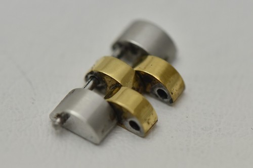 Titoni Cosmo King 2-tone stainless link, 16mm wide with pin, excellent - Picture 1 of 3