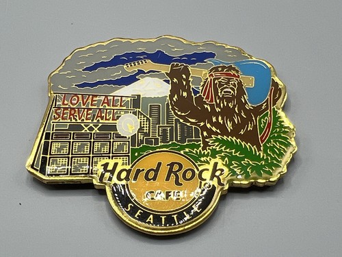Hard Rock Cafe Seattle WA 2017 City T-Shirt Graphic Alternative MAGNET New! - Picture 4 of 6