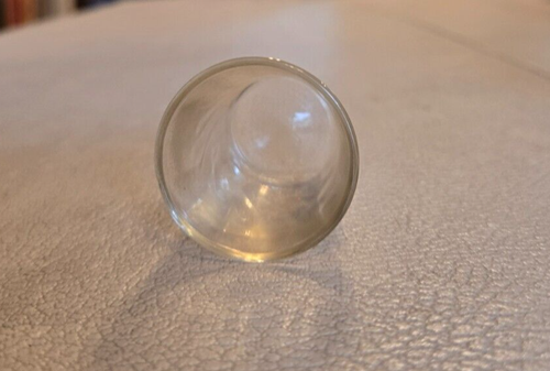 Vaso de vidrio transparente Swirl - Vintage - Imagen 3 de 5