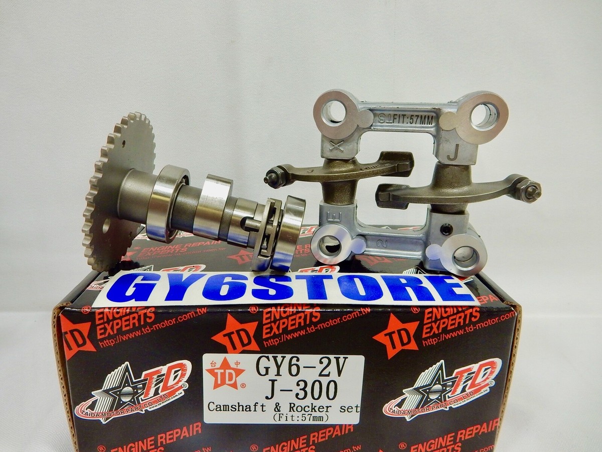 TAIDA / GY6 HONDA RUCKUS J-300 CAM & CYLINDER HEAD (EASY