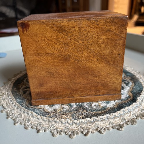 Unique Vintage Apprentice Piece Chest of Drawers Amazing Marquetry Inlay Work - Picture 7 of 19