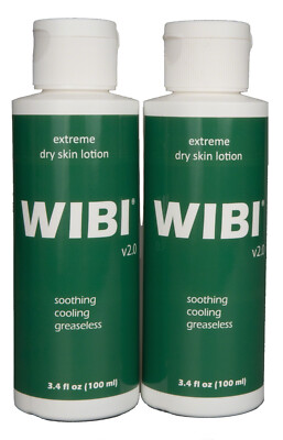 Wibi  Extreme Dry Skin Lotion 3.4oz (100ml) TSA travel sized  bottle - 2 PACK