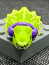 NEW LEGO Vidiyo Dragon Lizard dinosaur green Minifigure head unreleased rare
