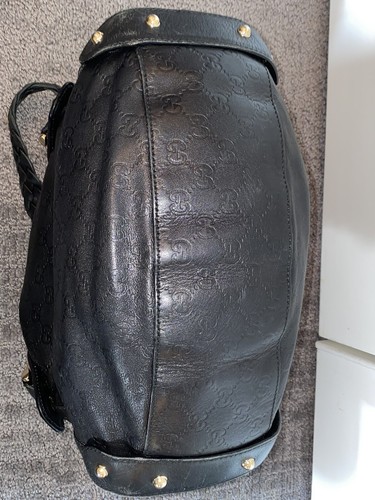 Borsa a tracolla Med Donna Designer Gucci Pelham Horsebit Logo Ad Incastro Med Nera - Foto 7 di 12
