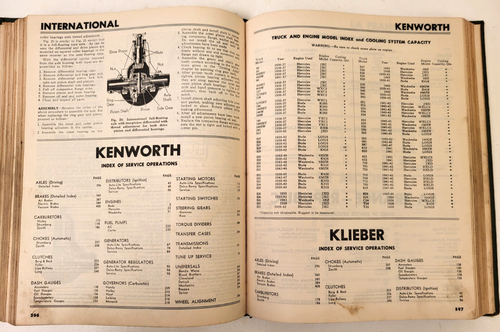 1952 Motor's Truck & Tractor Illustrated Repair Shop Manual - 960 Page Hardcover - Bild 13 von 20