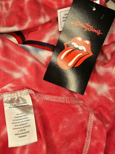 The Rolling Stones Bravado Jungen Kurzarm Batik Rock n Roll T-Shirt 10-12 L - Bild 10 von 11