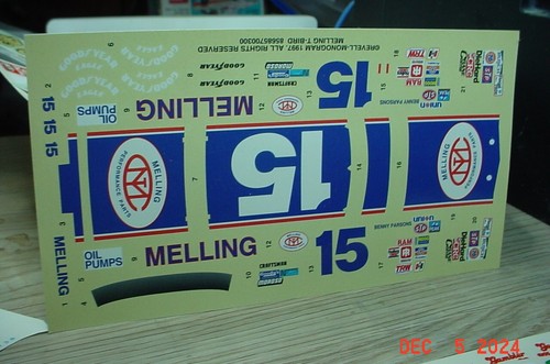 Nascar 1/24 1/25 Model Car Decals - You Choose - 120524 - Picture 43 of 52