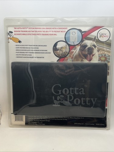 GOTTA POTTY, HUNDETÖPFCHENTRAINING KABELLOSES ALARMSYSTEM - BRANDNEU - Bild 2 von 2