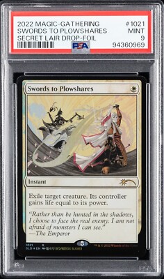 MTG Swords To Plowshares # 1021 Secret Lair Drop Series - Foil