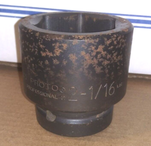 Proto 10033 Impact Socket, 1" Drive, 6 Points, 2-1/16" Made in the USA