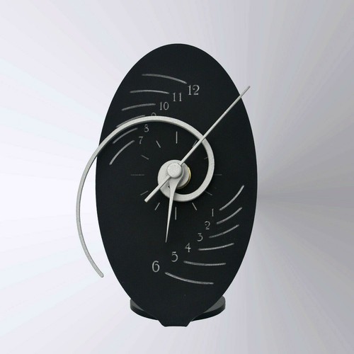 Reloj de escritorio en espiral único, Theta, matemático, sofisticado, diseño innovador, gif - Imagen 13 de 15