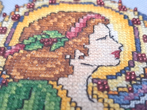 Ángel Celestial Punta de Aguja Enmarcado Sosteniendo Vela Llameante 11.5x9.5" ¡Hecho Artesanalmente! - Imagen 12 de 21