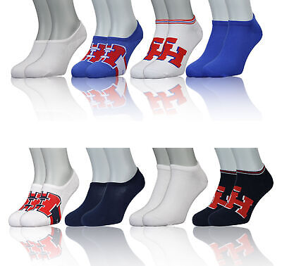 4 Paar Tommy Hilfiger Herren Damen Sneakersocken Kurzsocken Füßlinge 35-46