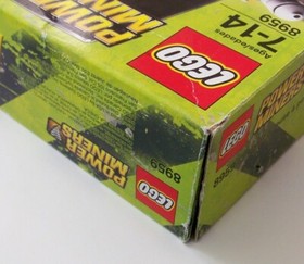 Empty BOX & MANUAL ONLY for  Lego Power Miners 8959 Claw Digger - NO BRICKS