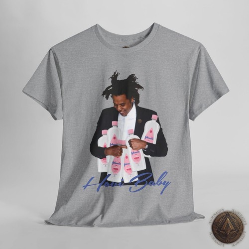 Jay-Z Hovi Baby T-Shirt For Men & Women, Funny Jay-Z Baby Oil Tee, Diddy Party - Picture 41 of 109