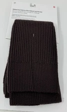 NWT Lululemon Ribbed Knit Merino Wool-Blend Leg Warmer - O/S Espresso Brown