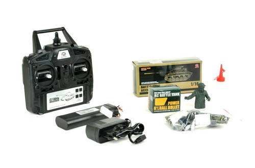 RC Panzer III Kampfwagen 3 Heng Long 1:16 Rauch Sound Schuß V7.0 IR u BB - Bild 7 von 18