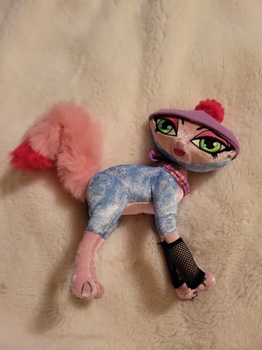 Bratz Petz Special Edition Tokyo Catz Nami Velveteen Soft Feel Cat Used Plush - Picture 4 of 12