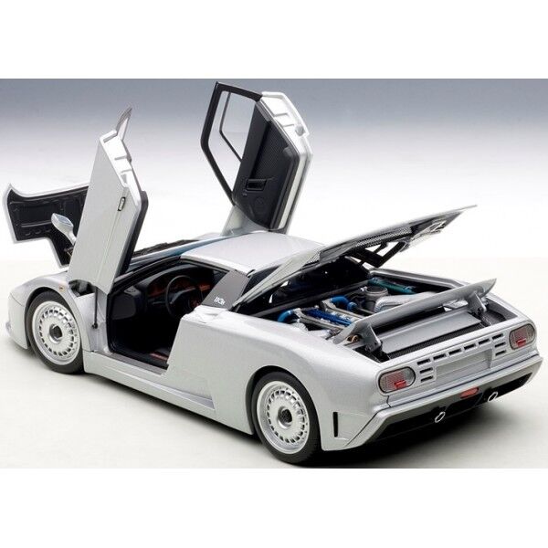 BUGATTI EB110 GT SILVER 1:18 AUTOART 70979 NEW IN BOX NEW